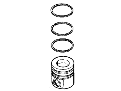 1996 Dodge Ram 3500 Piston - 4746629