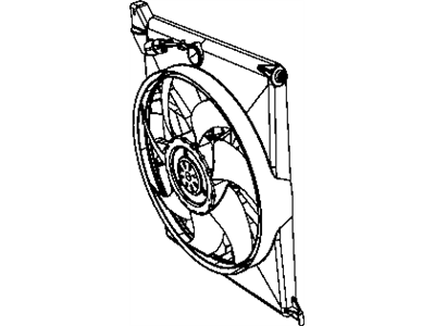 Chrysler Aspen Engine Cooling Fan - 55361429AC