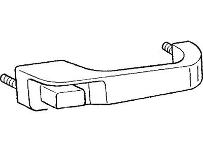 Mopar 55076057AB Handle-Exterior Door