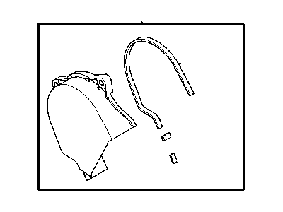 Dodge Avenger Timing Cover - MD343875