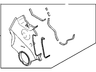 1998 Dodge Avenger Timing Cover - MD302517