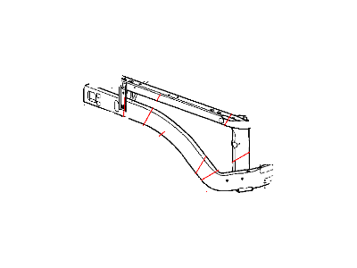 Mopar 55275694AJ Radiator Support