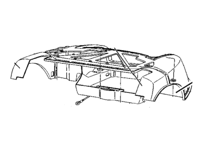 Mopar 4848187AB Pan-Floor