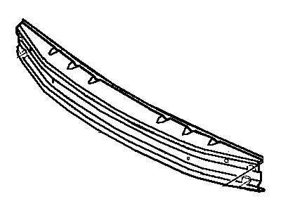 Mopar 5303438AD REINFMNT-Front Bumper