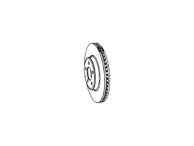 Mopar 68184587AB Front Brake Rotor