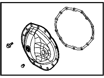 Mopar 5086680AB Cover Kit-Differential