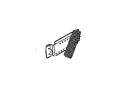 Mopar 4865929AC Footrest