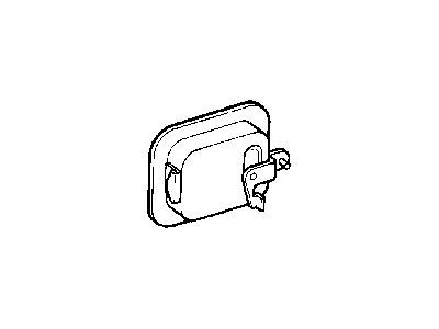 Mopar 55176383 Handle-Door Outside Left