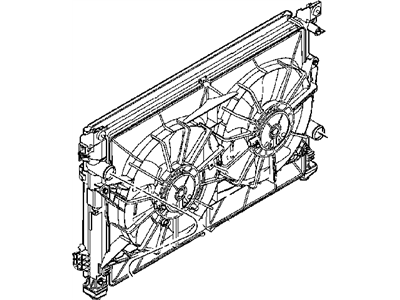 Mopar 5159081AA Motor-Radiator Fan