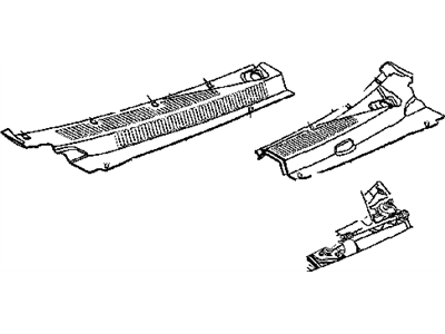 Mopar 55156853AE COWL-COWL Grille