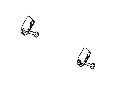 Mopar 5114498AB Clip-Brake Shoe Hold Down