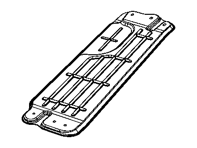 Mopar 68002274AB Shield-Heat