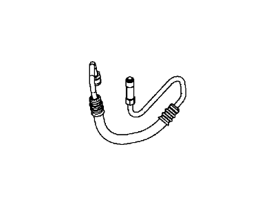 2015 Jeep Wrangler Power Steering Hose - 52060175AH