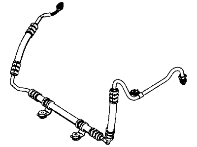 2015 Jeep Wrangler Power Steering Hose - 5154921AC