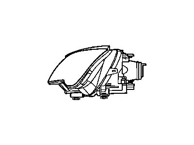Chrysler Crossfire Headlight - 5097994AA