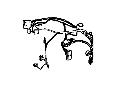 Mopar 68163698AA Wiring-A/C And Heater