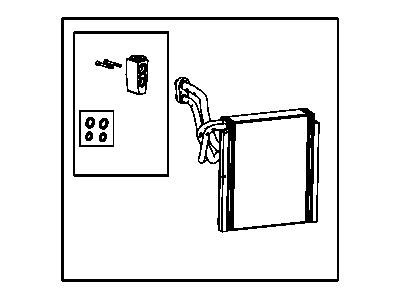 Mopar 68163789AA EVAPORATOR-Air Conditioning