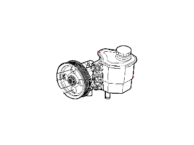 Mopar 52113239AA Power Steering Pump