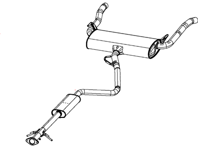 Dodge Dart Catalytic Converter - 68081928AC