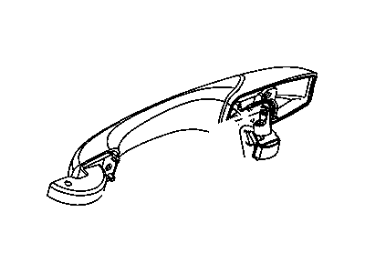 Mopar 5065801AG Handle-Exterior Door