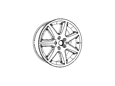 Jeep Liberty Spare Wheel - 52125165AB