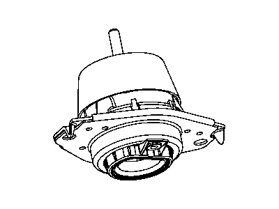 Mopar 52124675AE INSULATOR-Engine Mount