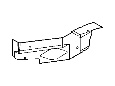 Mopar 4878710AB Extension-Quarter Panel