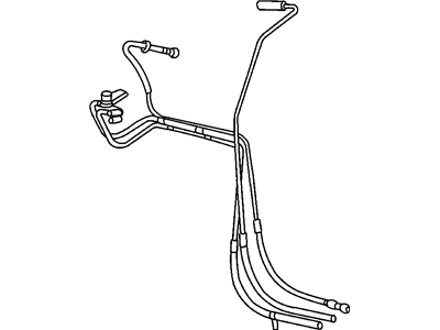 Mopar 56052343AB Bundle-Fuel Line