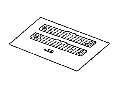 Mopar 56052418AB CROSSMEMBER-Rear Floor