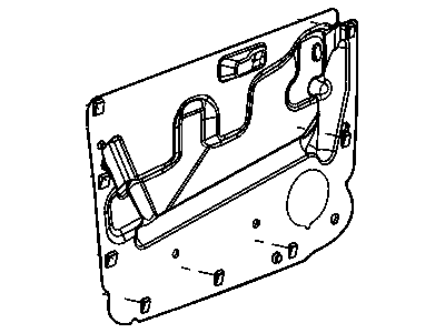 Mopar 55362141AD Shield-Door