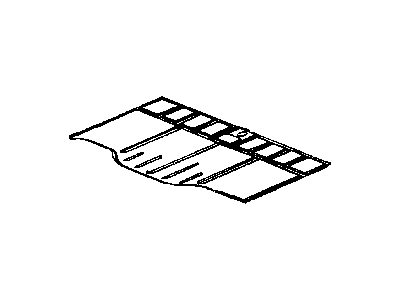 Mopar 4724568AC SILENCER-Floor Pan