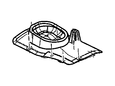 Mopar 52059661AB Cover-Floor Pan