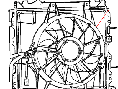 Mopar 5017404AB Engine Cooling Radiator