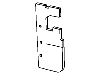 Mopar 4677516AA Seal-Radiator Side Air