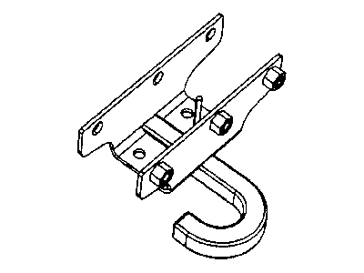 Mopar 52126106AB Hook-Tow