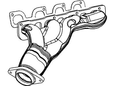 Dodge Charger Exhaust Manifold - 5037632AE