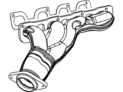 Dodge Magnum Exhaust Manifold - 5037632AE