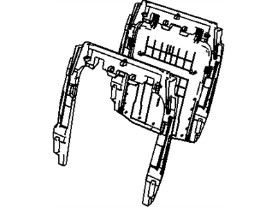 Mopar 68002941AA Foam-Seat Back