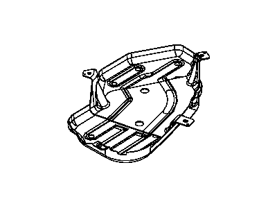 Mopar 5147235AB Plate-Fuel Tank