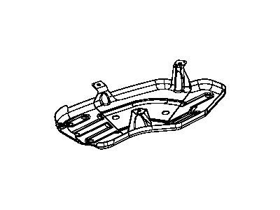 Mopar 5147238AC Plate-Fuel Tank