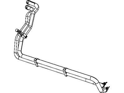 Mopar 55056906AH Hose-Heater Core