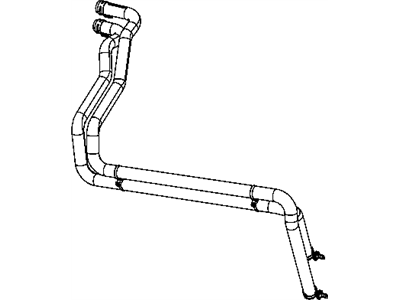 Mopar 55056905AA Hose-Heater Core