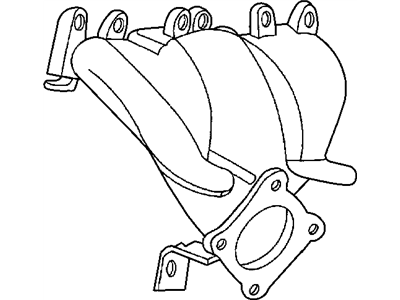 Mopar 4884457AA Exhaust Manifold