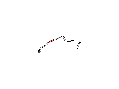 2005 Jeep Wrangler Brake Line - 52128484AB