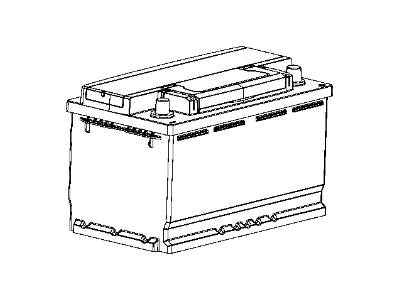 Mopar BP0H6640AA Battery-Storage