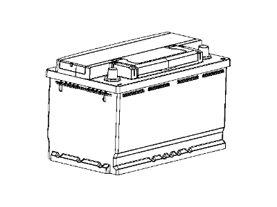 Jeep Car Batteries - BP0H6640AA