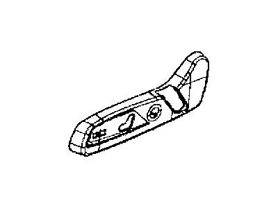 Mopar 1UW21HL1AA Shield-Seat ADJUSTER