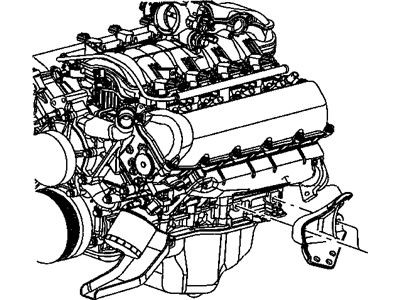 Chrysler Aspen Engine Mount Bracket - 52021709AB