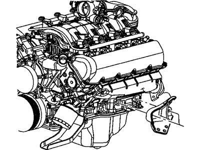 2007 Chrysler Aspen Engine Mount - 52021709AB