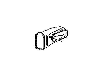 Mopar 4612907 Air Cleaner Intake-Inlet Duct Tube Hose